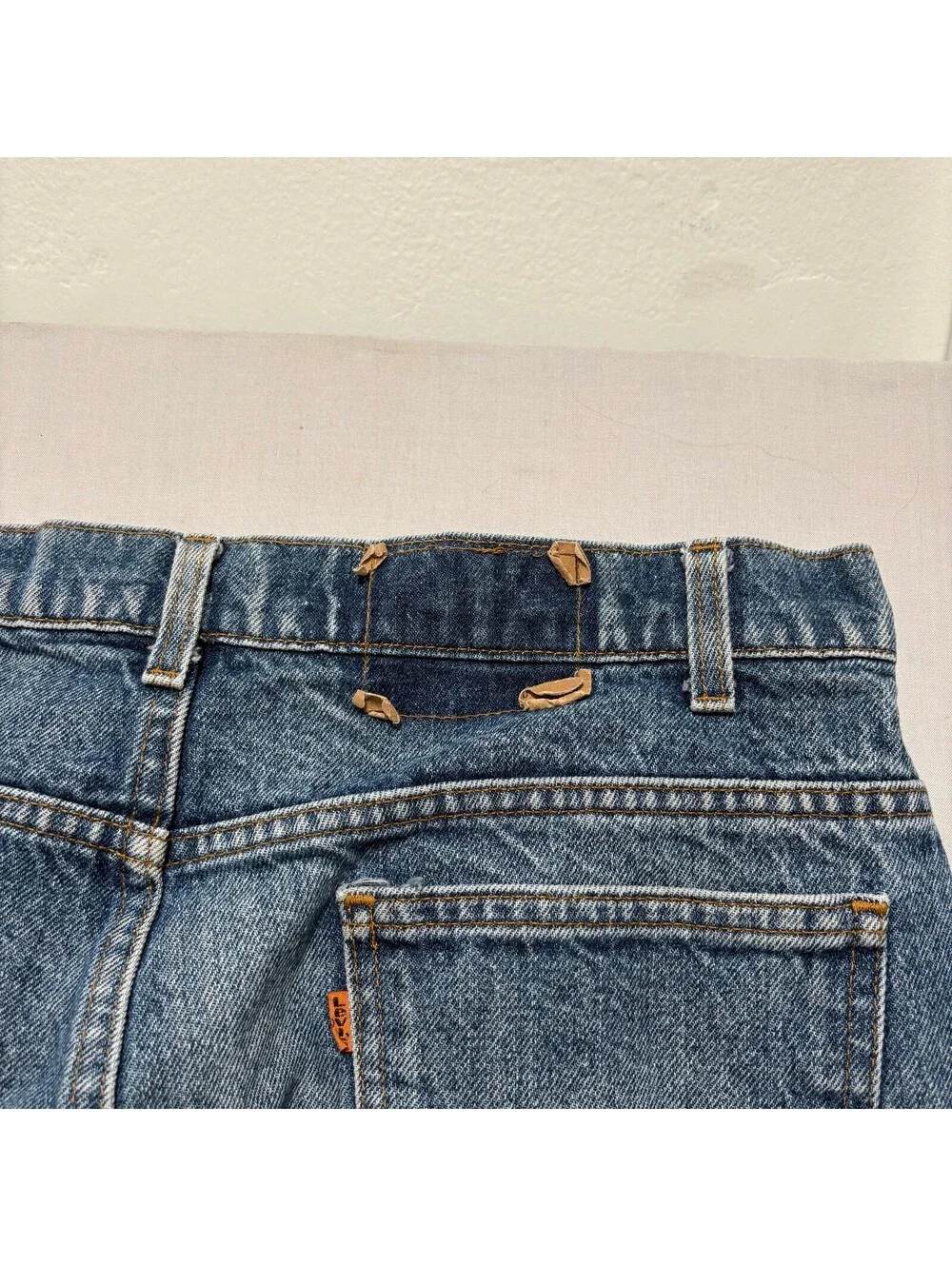 VTG 90's Levi's 517 Made in USA Bootcut Denim Jeans Men's 35x31 Blue
